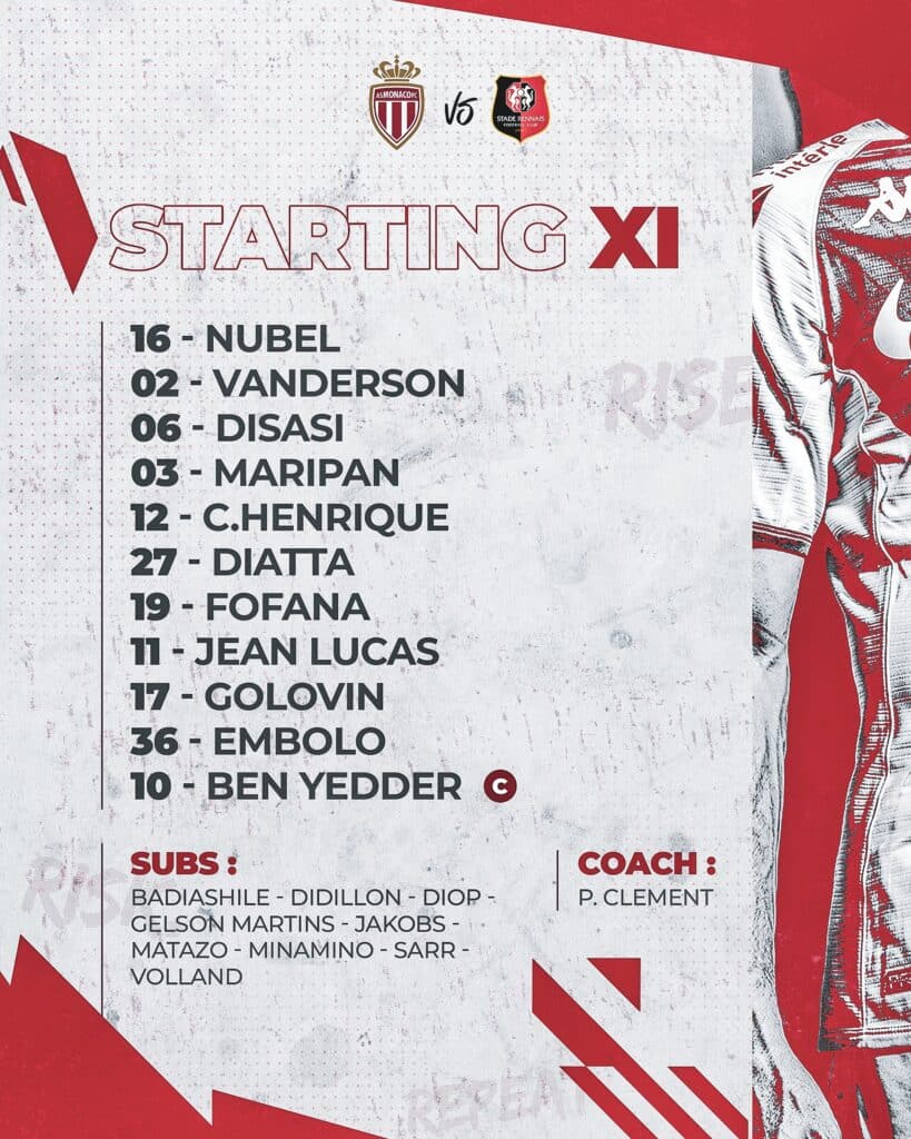 Monaco : Krepin Diatta aligné d'entrée face à Rennes ! 11 FaC h1eWAAADux - OnzedAfrik