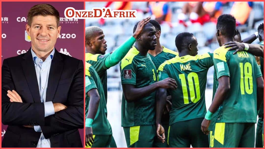 Steven Gerrard Senegal Lions de la Teranga - OnzedAfrik