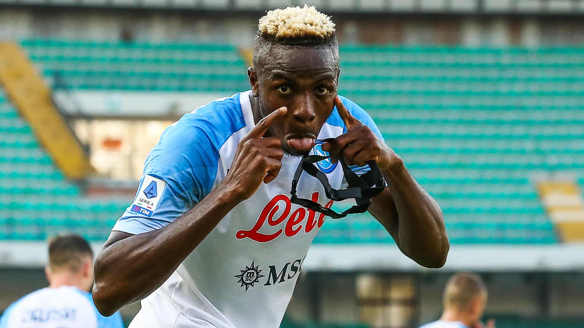 Victor Osimhen lors d Hellas Verone Naples 1465336 - OnzedAfrik