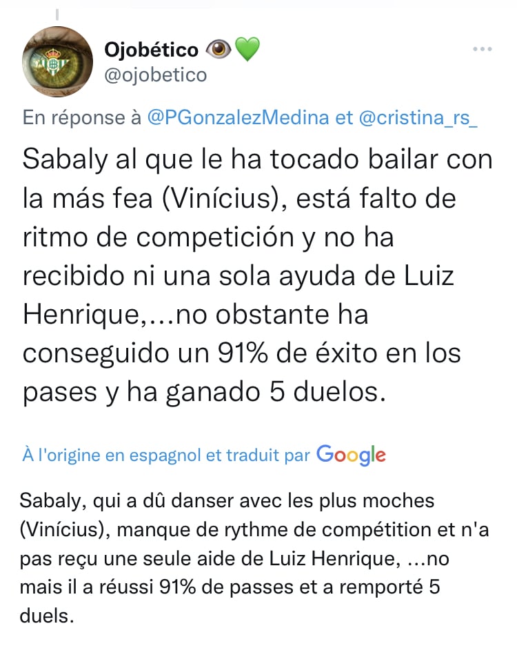 Real v Betis - Sabaly agressé par les fans après la défaite : « il a dû danser devant... » 38 4F0CB0A8 8333 4950 B09D 10D1E9EA4D3F - OnzedAfrik