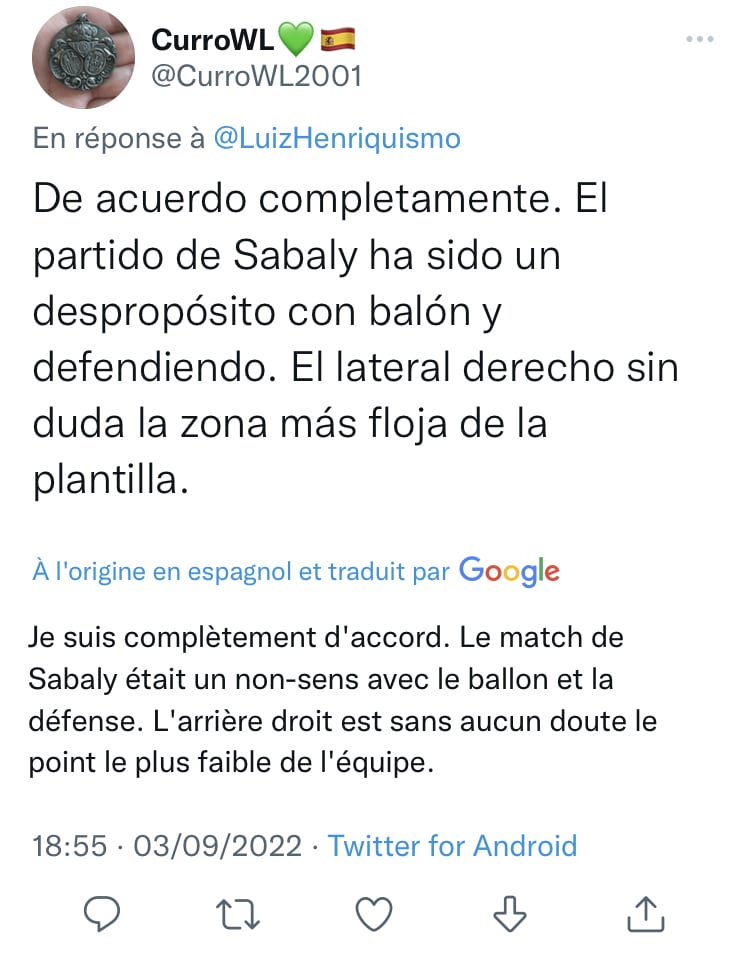 Real v Betis - Sabaly agressé par les fans après la défaite : « il a dû danser devant... » 47 5D2BC5C3 FF63 4C92 BBE2 8CACEC1C3C13 - OnzedAfrik