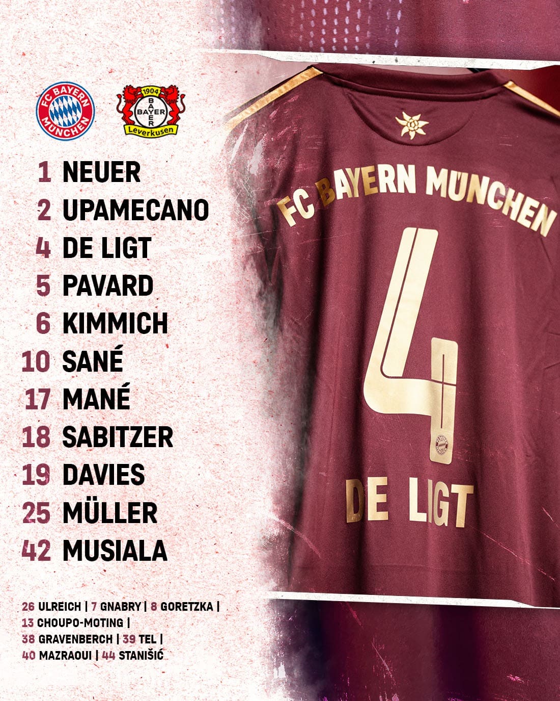 Bayern : Sadio Mané titulaire en numéro 9 face à Leverkusen 11 Fd63TshXkAcQr9C - OnzedAfrik