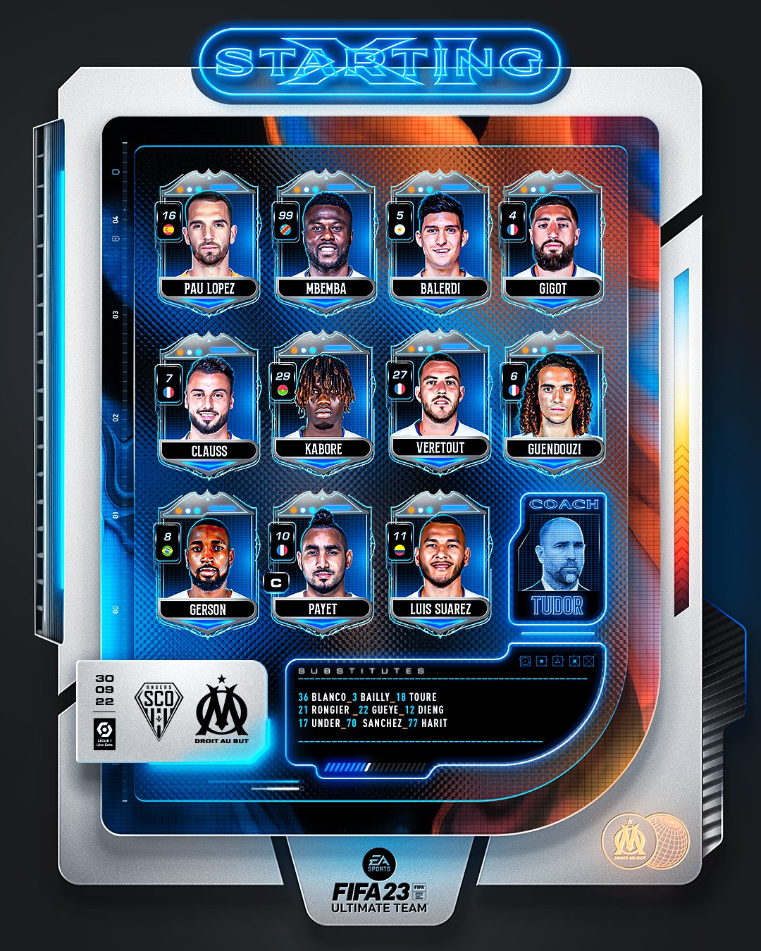 Angers - OM : Abdallah Sima titulaire face à Pape Gueye et Bamba Dieng 15 Fd7CIFnX0AIv9dB - OnzedAfrik