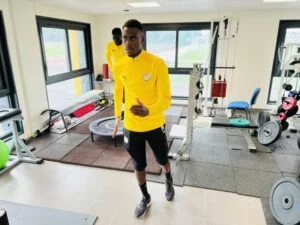 Boulaye Dia, Niakhaté, Ismaila Sarr... le deuxième galop des Lions du Sénégal en images 17 niakhate 300x225 1 - OnzedAfrik