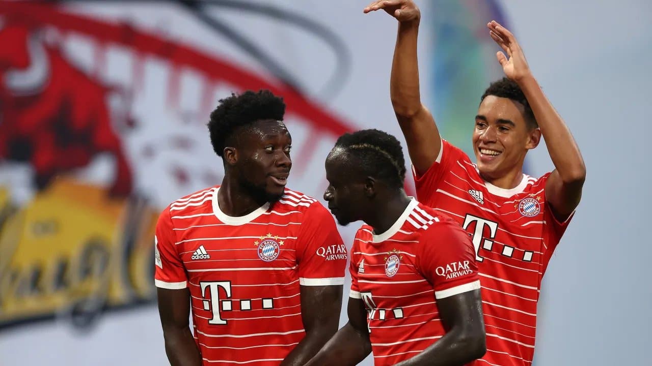 Alphonso Davies Jamal Musiala Mane - OnzedAfrik