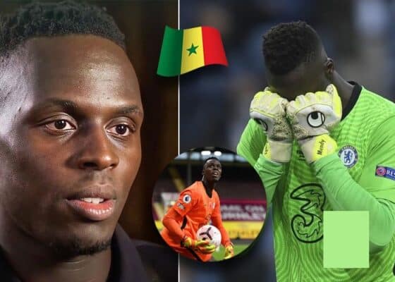 Edouard Mendy Senegal - Onze d'Afrik
