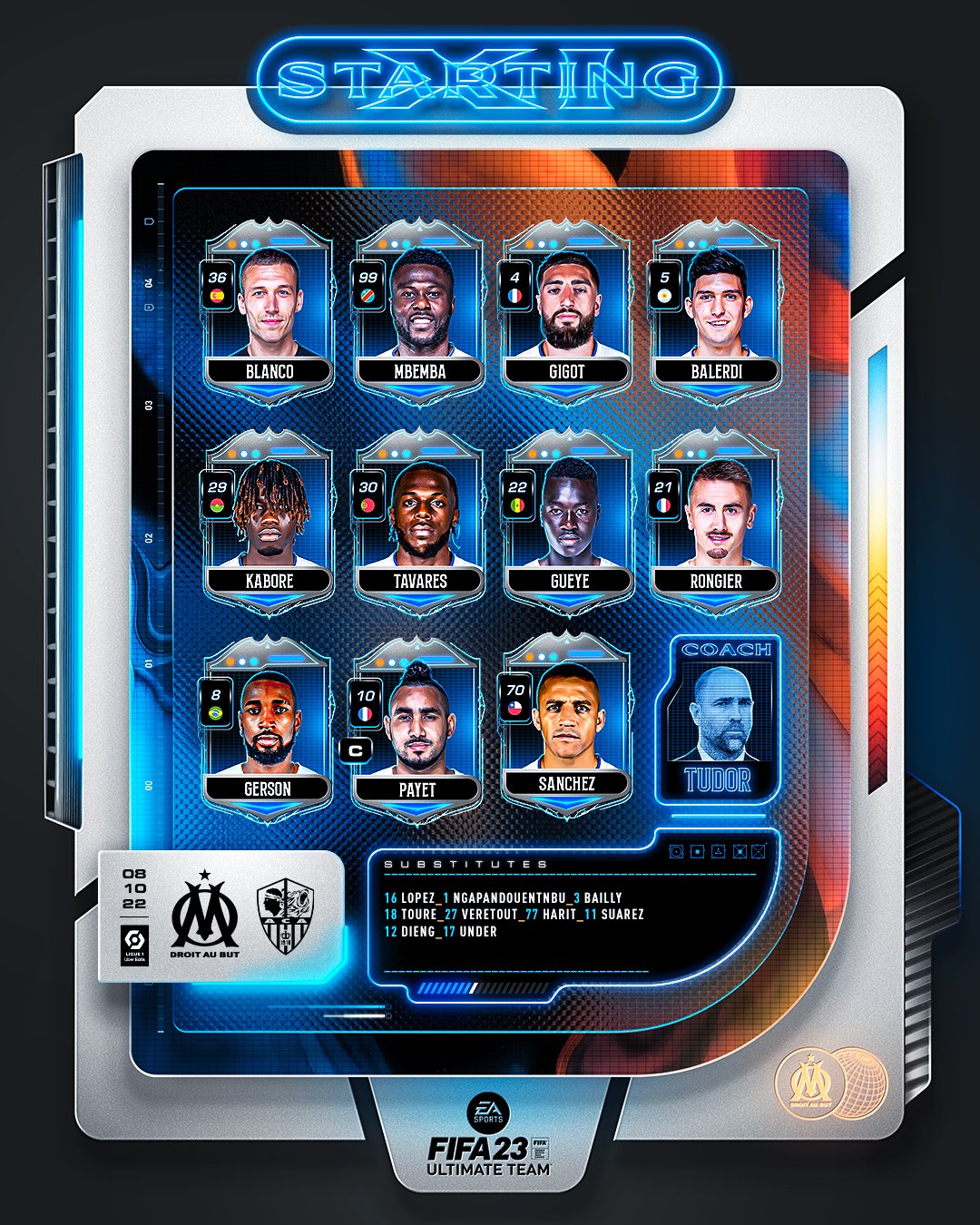 OM - Ajaccio : Pape Gueye titulaire, les choix forts d'Igor Tudor 11 FejalDLXkAIXZUF - OnzedAfrik