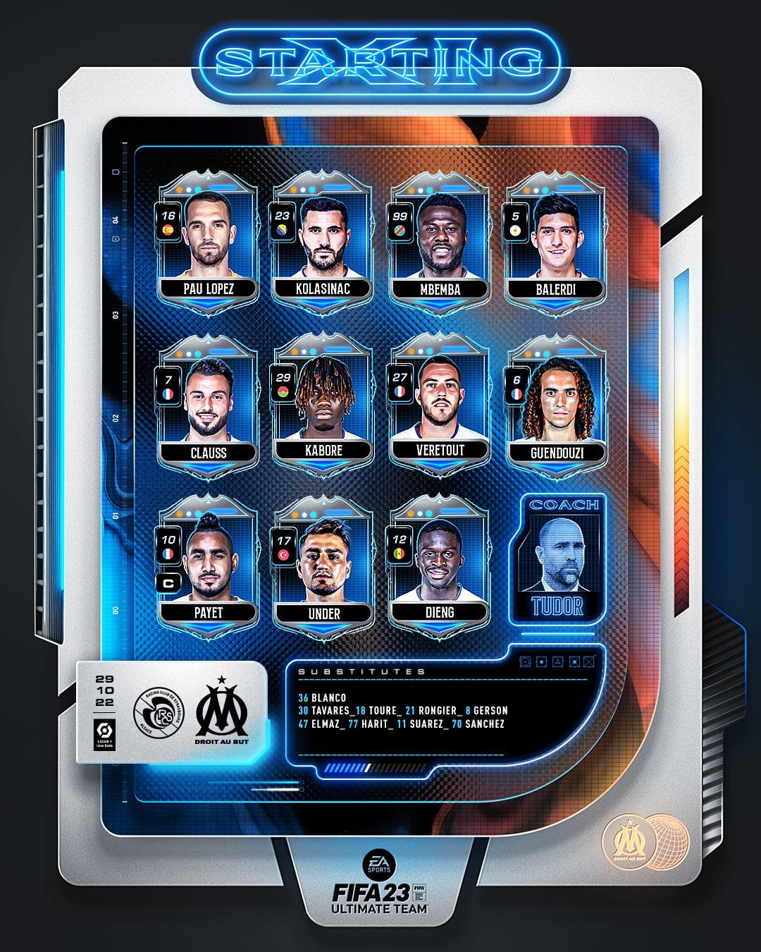 OM : Enfin une première titularisation pour Bamba Dieng ! 11 FgQWpXzWYAIPFwt - OnzedAfrik