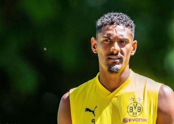 Sebastien Haller BVB Borussia Dortmund - Onze d'Afrik