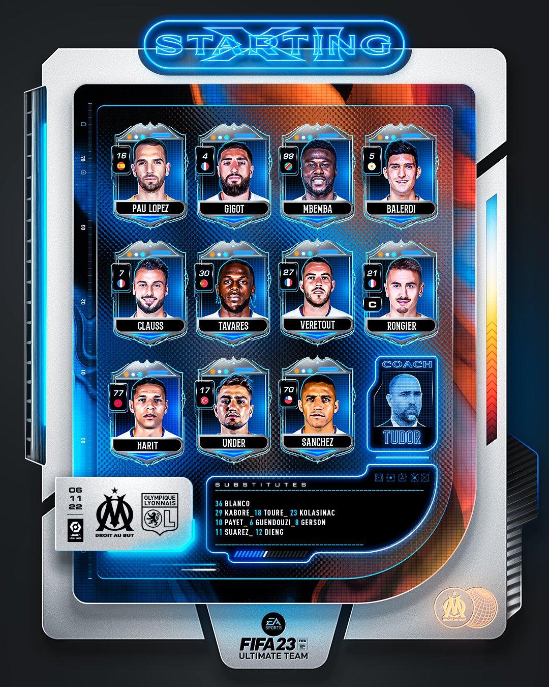 OM - OL : 2e titularisation de rang pour Bamba Dieng ? Igor Tudor a tranché 14 Fg5vPXiXoAEMcK4 - OnzedAfrik