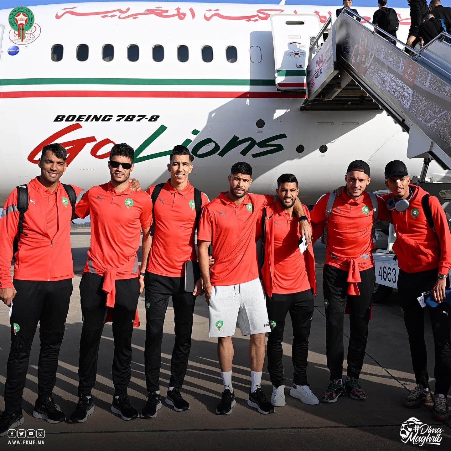 Mondial 2022 : Le Maroc s'envole pour le Qatar, un blessé à bord ! 18 - OnzedAfrik