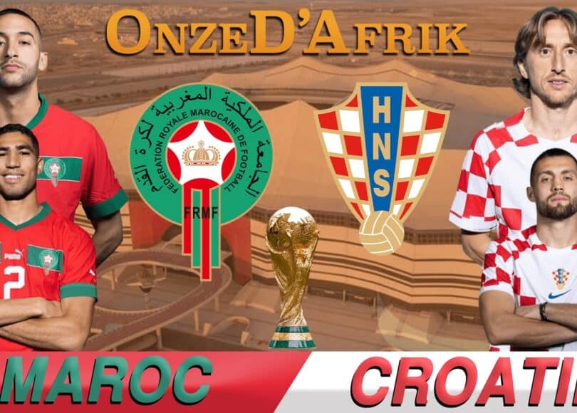 Maroc vs Croatie - Onze d'Afrik