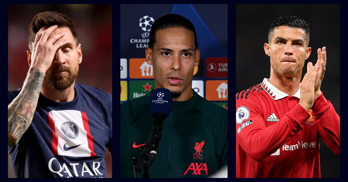 Messi VAN Dijk Ronaldo CR7 - OnzedAfrik