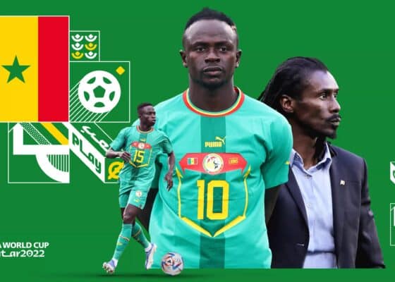 Senegal Aliou Cisse - Onze d'Afrik
