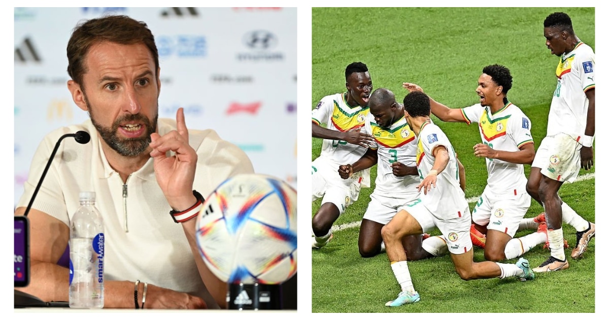 Southgate Senegal - OnzedAfrik