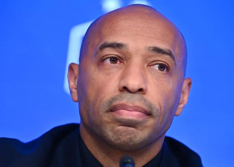 Thierry Henry lors de sa conference de presse de presentation comme selectionneur de l equipe de France Espoirs le 29 aout 2023 1696258 - Onze d'Afrik