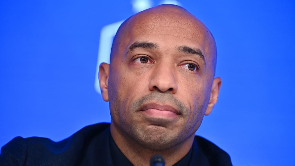 Thierry Henry lors de sa conference de presse de presentation comme selectionneur de l equipe de France Espoirs le 29 aout 2023 1696258 - OnzedAfrik