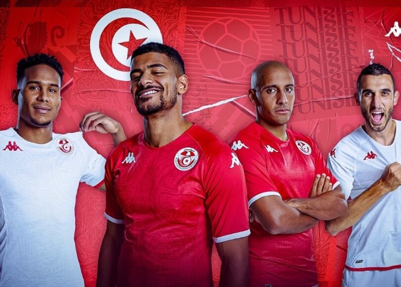 maillot tunisie 2022 2023 domicile exterieur kappa - Onze d'Afrik