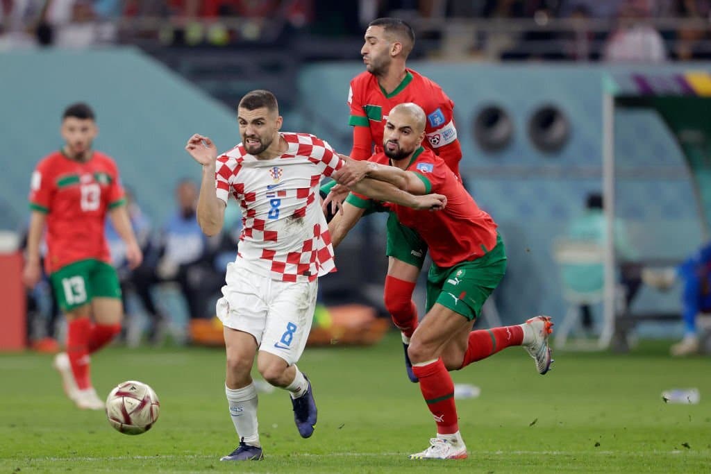 Croatie Maroc Kovacic Amrabat - OnzedAfrik