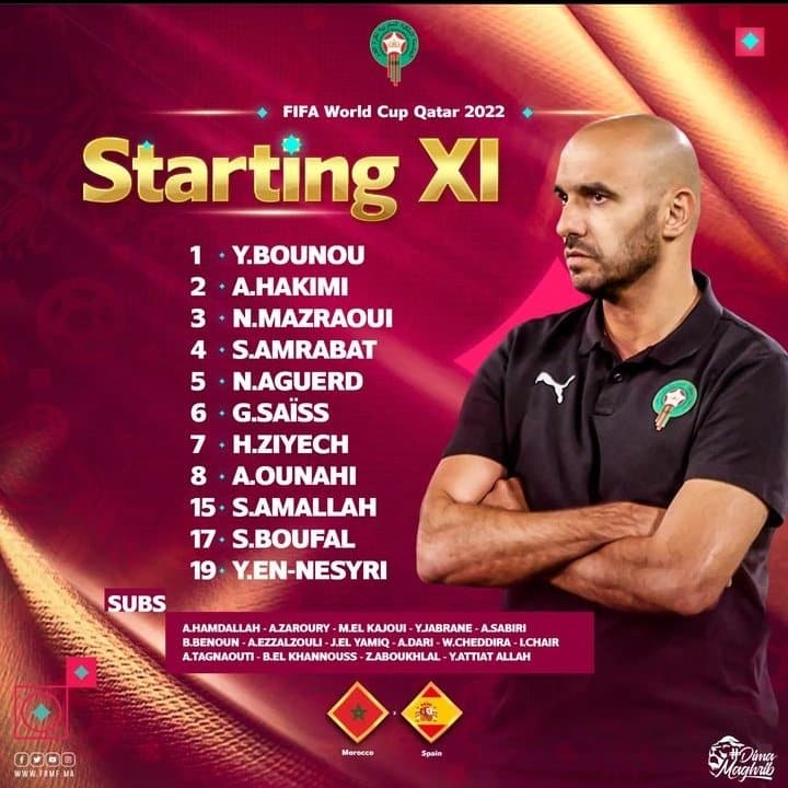 Maroc - Espagne : Les compos officielles 14 FjS 8weXgAAmKDr - OnzedAfrik