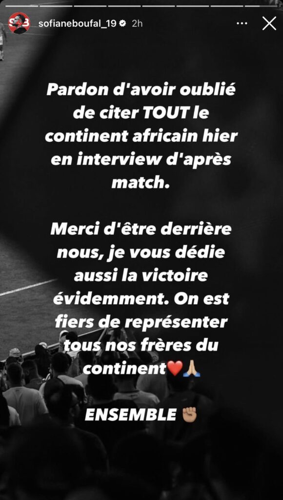 Maroc : Sofiane Boufal présente ses excuses au peuple africain ! 11 FjYmRGVWAAAMpaE - OnzedAfrik