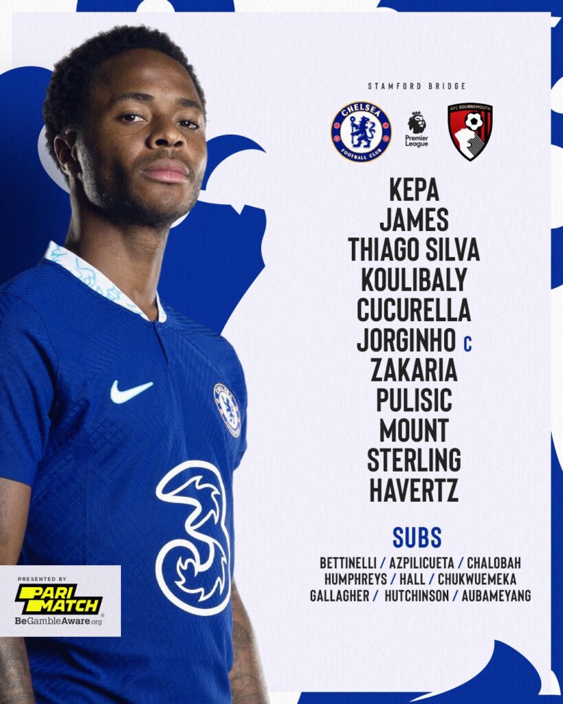 Chelsea : Edou Mendy absent, Koulibaly titulaire face à Bournemouth 11 Fk 6tNbXEAAuHJR - OnzedAfrik
