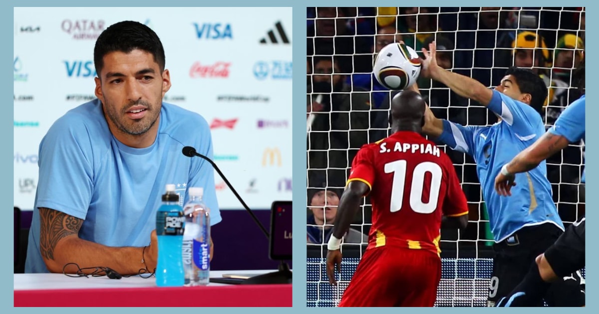 Suarez Uruguay Ghana - OnzedAfrik