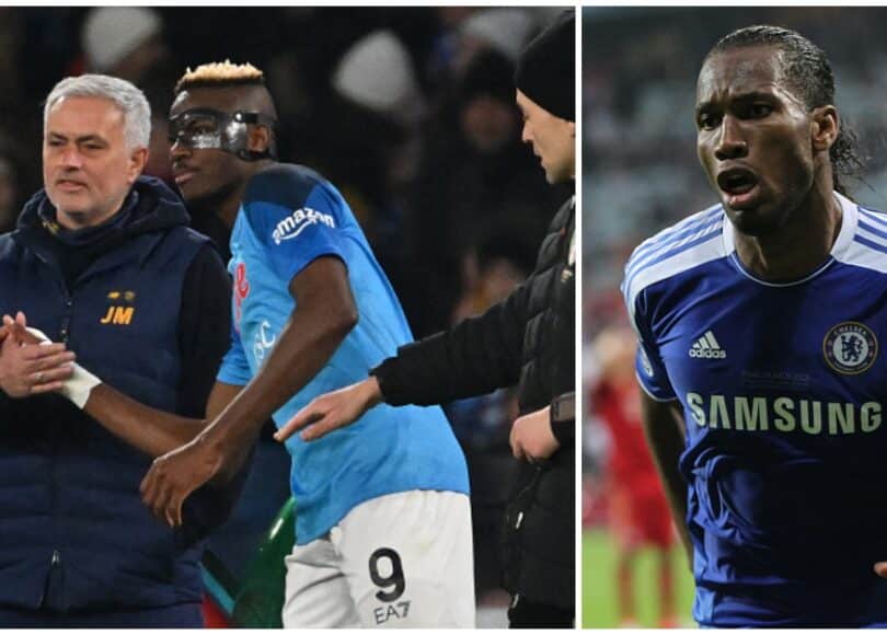 Jose Mourinho Compares Victor Osimhen to Chelsea Legend Didier Drogba - OnzedAfrik