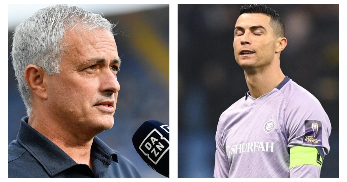 Jose Mourinho Ronaldo - OnzedAfrik