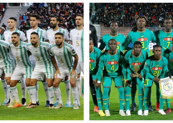 Algerie Senegal - Onze d'Afrik