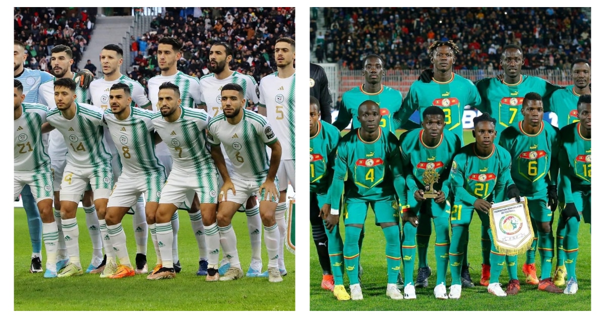 Algerie Senegal - OnzedAfrik