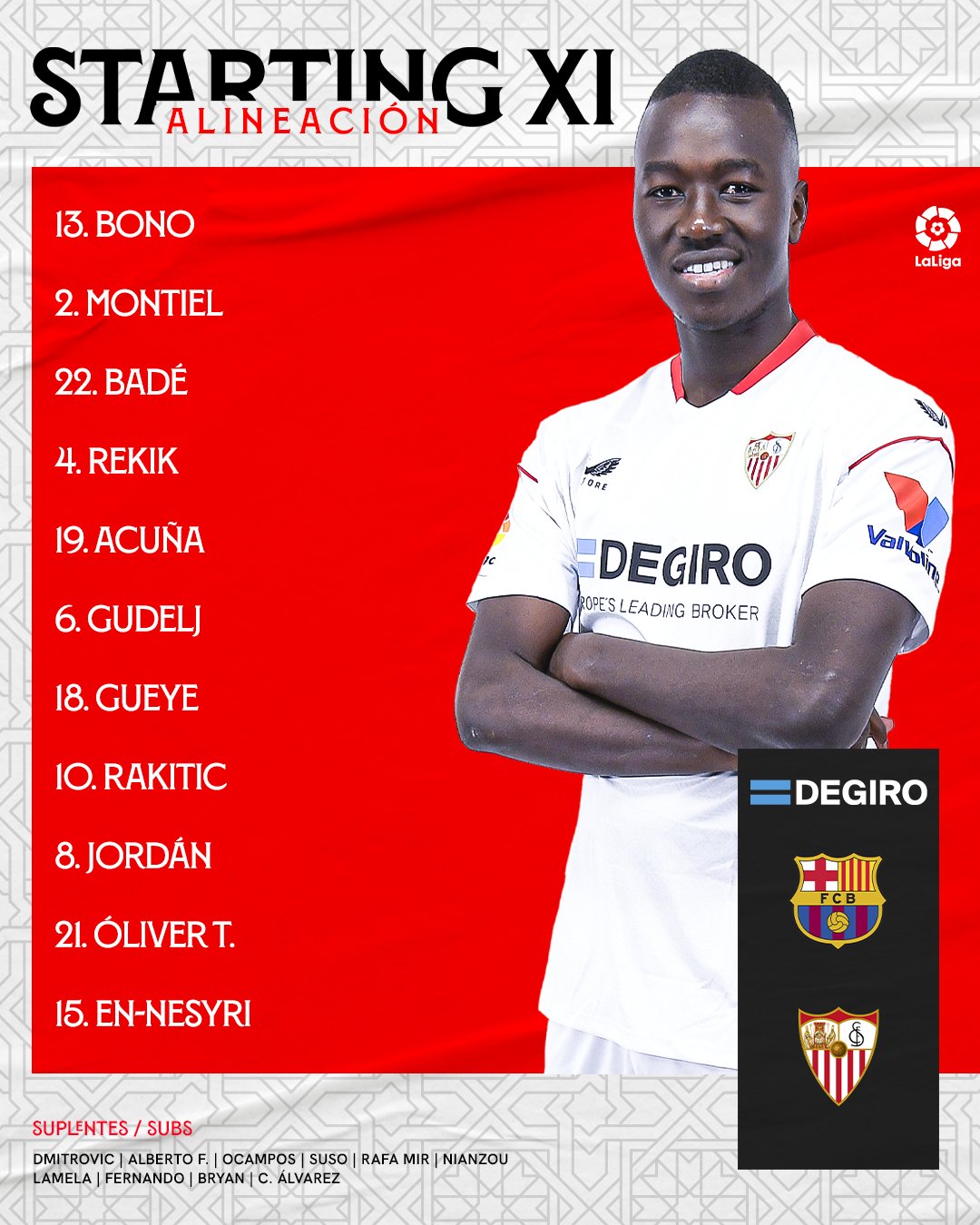 Seville : Pape Gueye fera bien ses débuts au Camp Nou face au Barça 11 FoOVtpIWAAgeJjS - OnzedAfrik