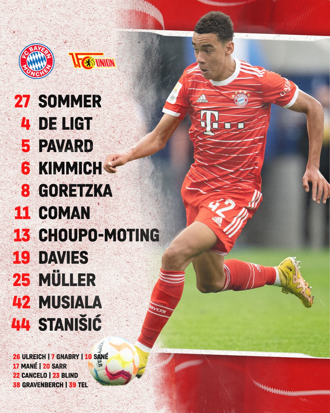 La compo du Bayern face à Union Berlin pour le grand retour de Sadio Mané 11 Fp5wGiLWIAAYk6a - OnzedAfrik