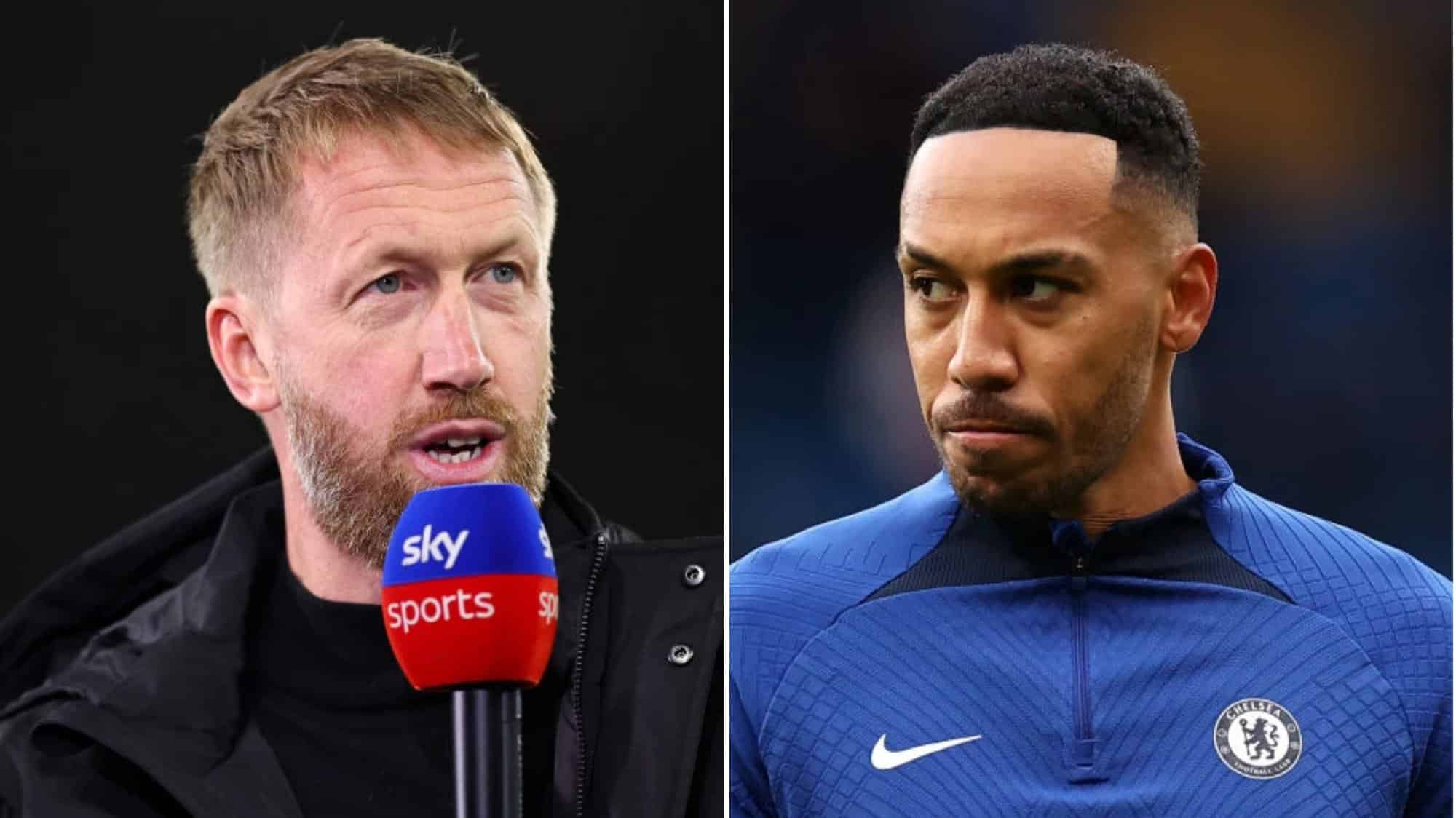Graham Potter Chelsea Aubameyang - OnzedAfrik