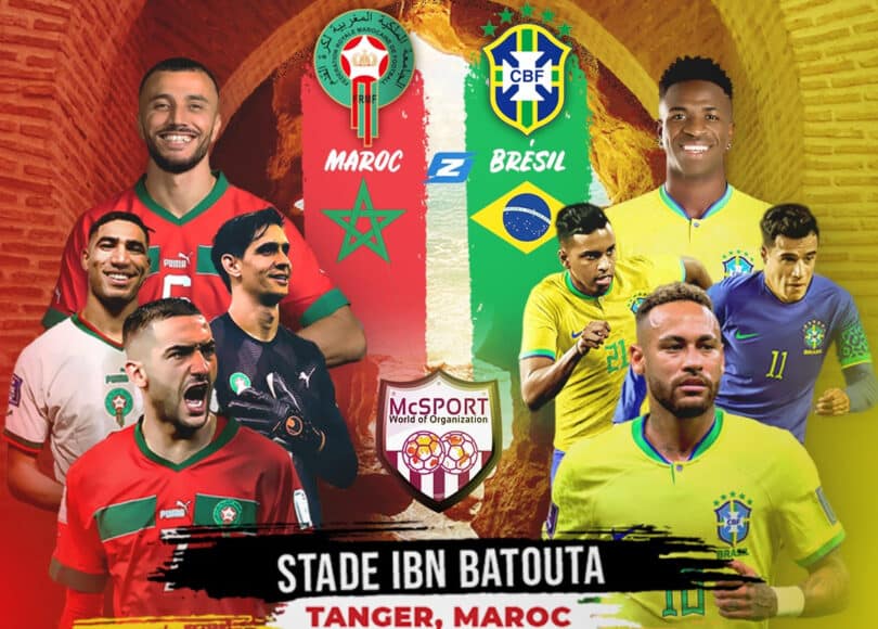 Maroc vs Bresil - OnzedAfrik