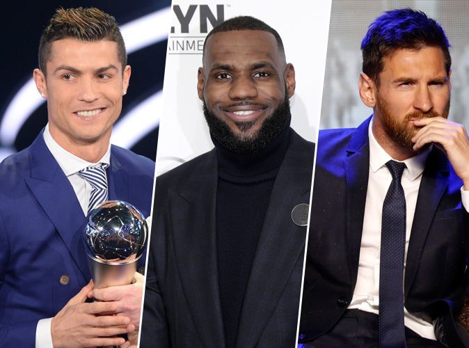 Photos Cristiano Ronaldo Lebron James Lionel Messi le top 10 des sportifs les plus populaires selon ESPN - OnzedAfrik