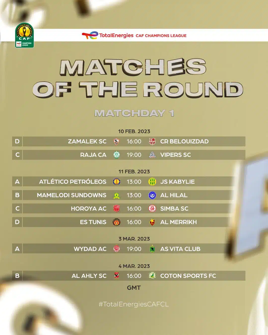 Après le CHAN, la Ligue des Champions CAF reprend ses droits ce week-end ! 11 - OnzedAfrik