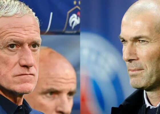 Equipe de France Didier Deschamps Zidane - OnzedAfrik