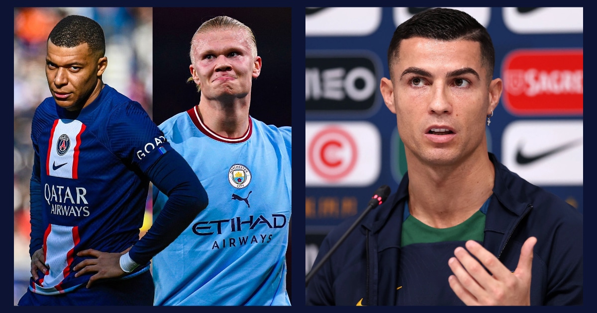 Mbappe Haaland Ronaldo - OnzedAfrik