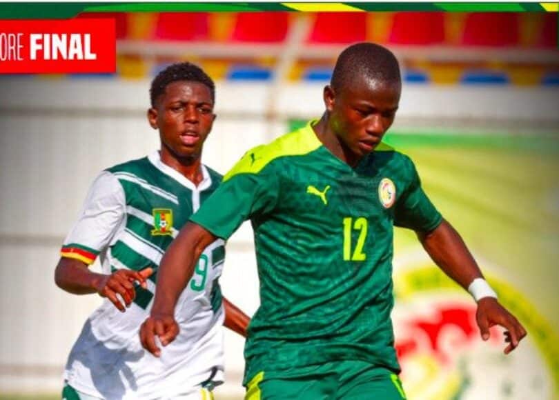 Senegal U17 - OnzedAfrik
