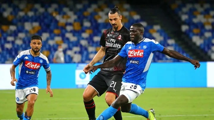 SSC Napoli v AC Milan Serie A 37ae81bfa6a58d9e705b58d0b4a234ef - OnzedAfrik