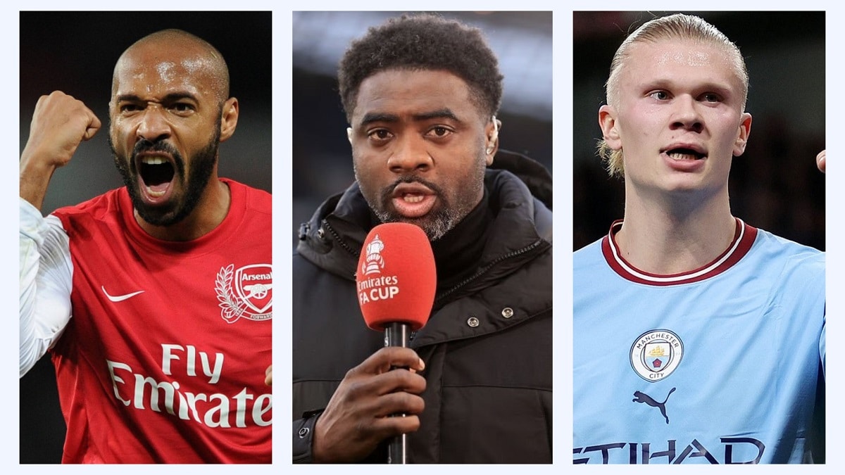 Thierry Henry Kolo Toure Erling Haaland - OnzedAfrik