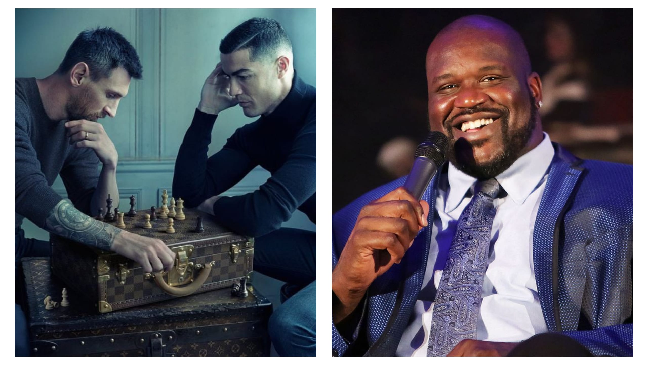 Messi ou Ronaldo Shaquille Oneal - OnzedAfrik