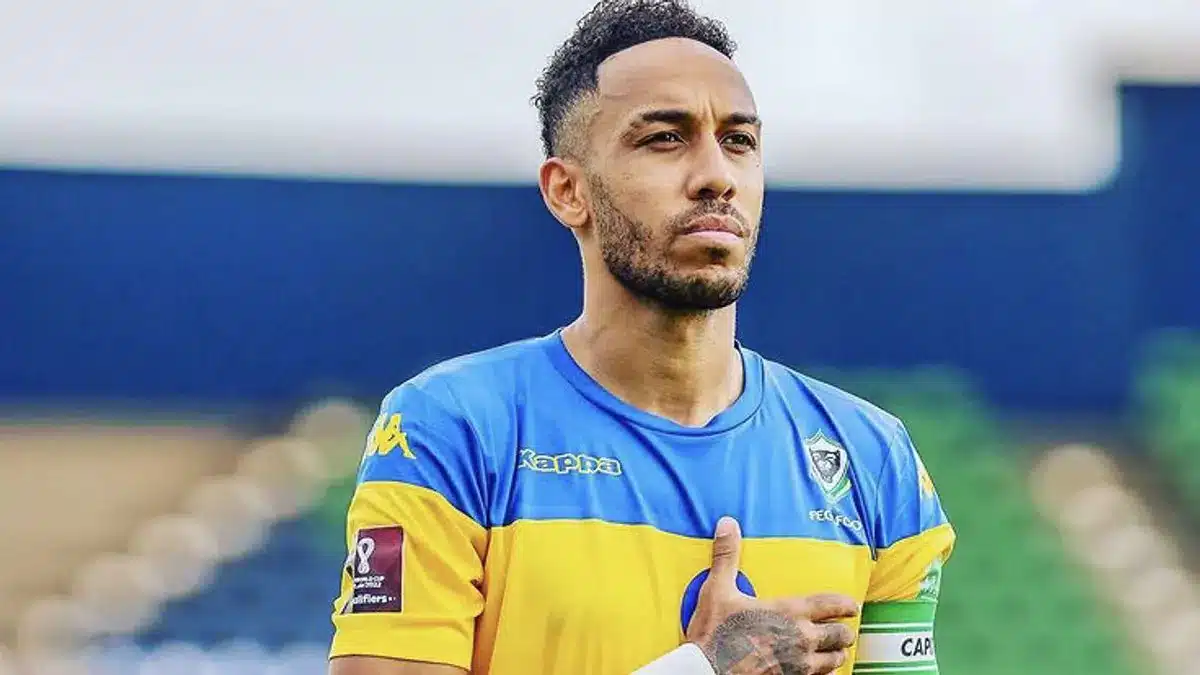 Pierre Emerick Aubameyang Pantheres du Gabon Foot RDC - OnzedAfrik