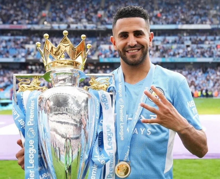 Riyad Mahrez Manchester City champion Angleterre .jpg - OnzedAfrik