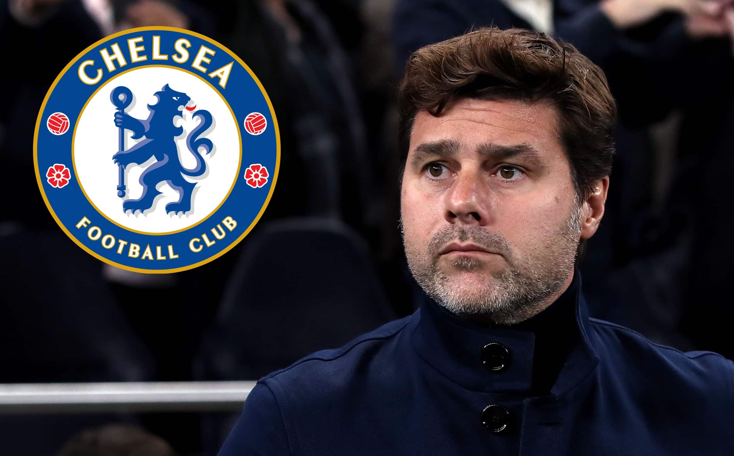 mauricio pochettino chelsea badge - OnzedAfrik