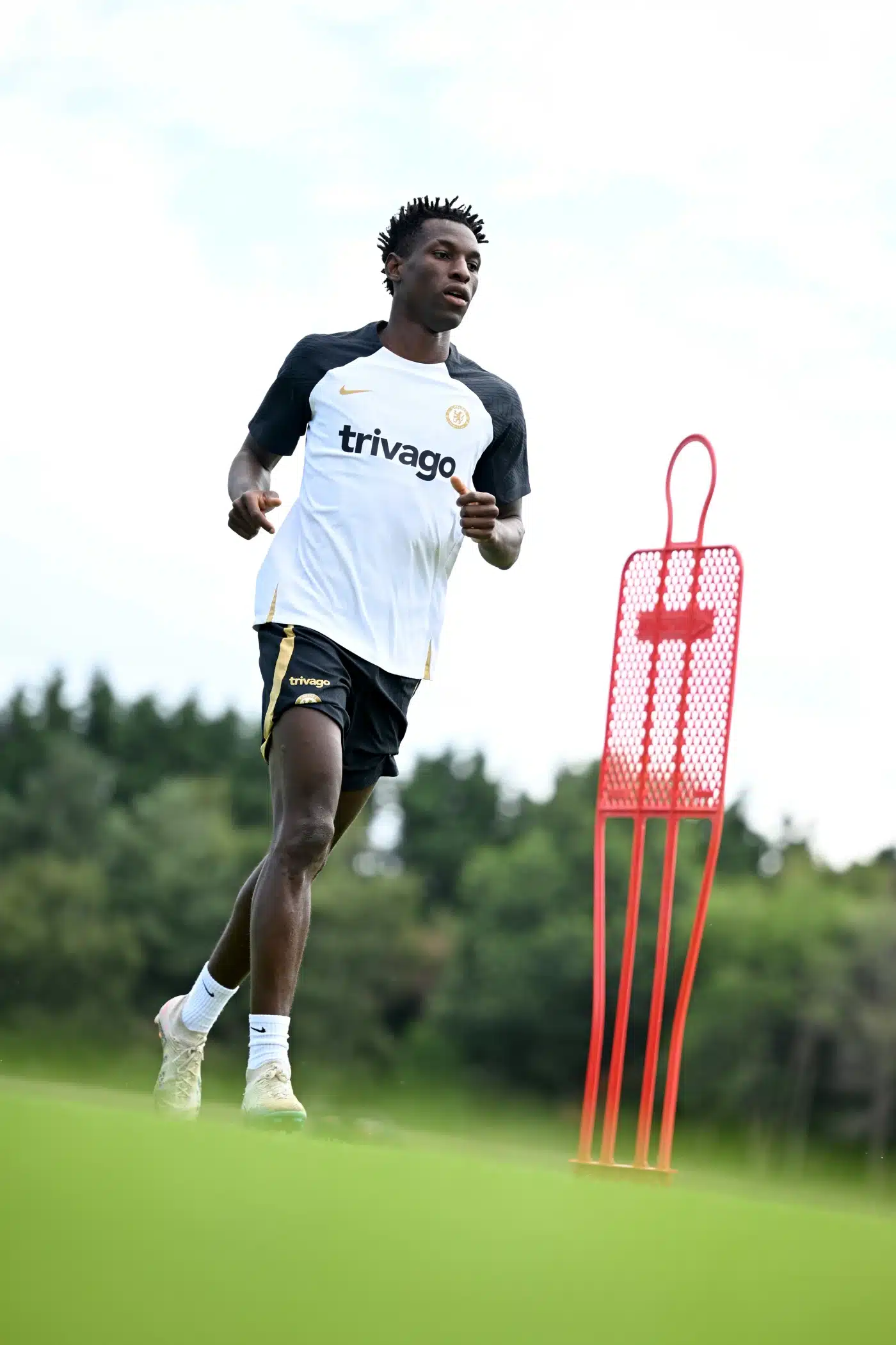 Chelsea : Le premier entrainement de Nicolas Jackson en images 35 DAZ 6140 - OnzedAfrik