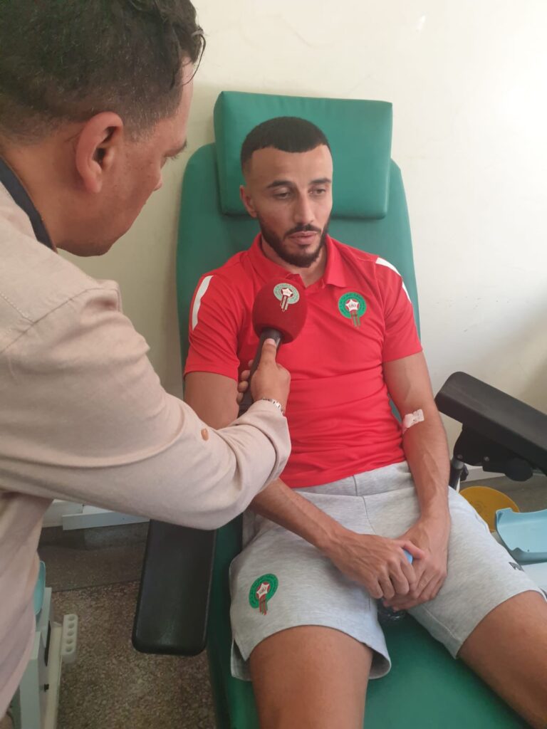 Séisme au Maroc : Le geste fort des Lions de l'Atlas 20 F5mAdijWEAA94lE - OnzedAfrik