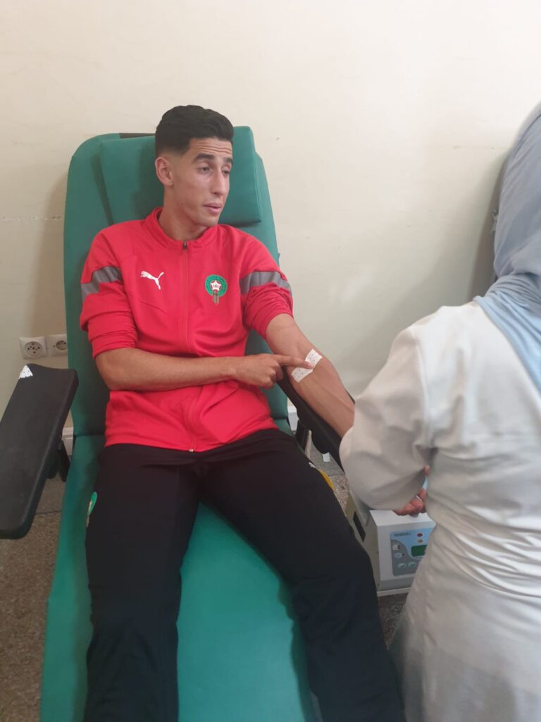 Séisme au Maroc : Le geste fort des Lions de l'Atlas 23 F5mAdioWwAAldh6 - OnzedAfrik