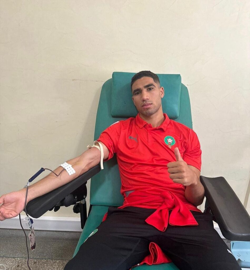 Séisme au Maroc : Le geste fort des Lions de l'Atlas 22 F5mCLPwXUAAIFab - OnzedAfrik